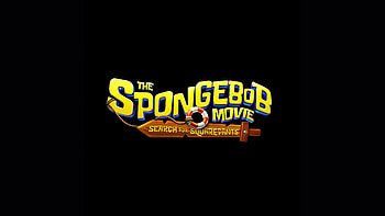 The Spongebob Movie Search For Squarepants 2025 Movie, the-spongebob-movie-search-for-squarepants, movies, 2025-movies, spongebob, dark, logo HD wallpaper