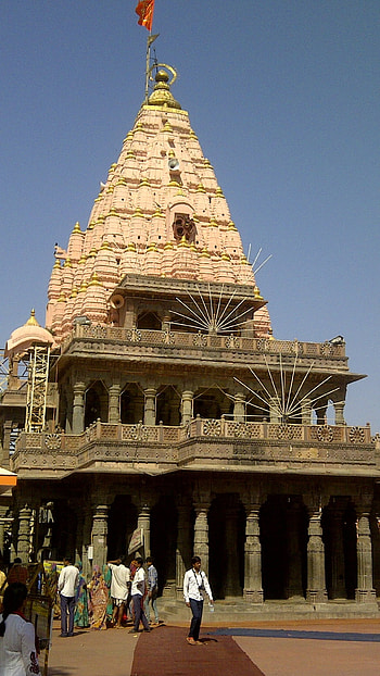 Ujjain Mahakal, Beautiful, Temple HD phone wallpaper