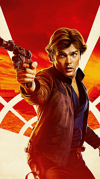 Solo: A Star Wars Story, Han Solo HD phone wallpaper