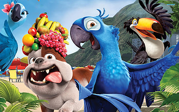 Cinema, Animals, , Rio HD wallpaper