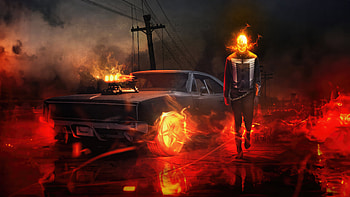 Fast X Ghost Rider, ghost-rider, fast-x, superheroes, artist, artwork, digital-art HD wallpaper
