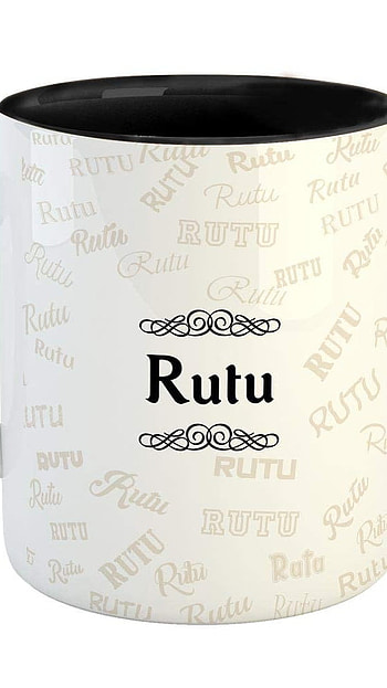 R Name, Simple, Rutu, mug HD phone wallpaper