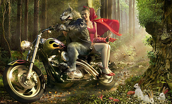 A different tale, funny, cg, abstract, 3d HD wallpaper