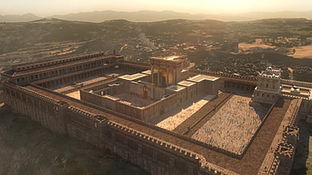 The Second Temple, Jerusalem HD wallpaper