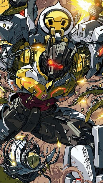 IDW GRIMLOCK, art, fictional characters, Transformers HD phone wallpaper