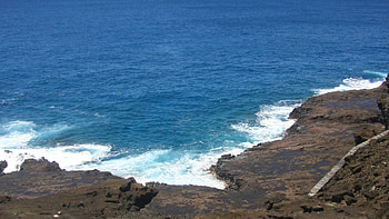 Hanauma Bay Coastline, hanauma, coastline, hawaii, bay, oahu, ocean, beach HD wallpaper