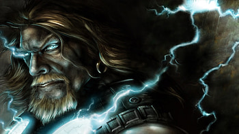 Zeus, Thunder god, Dazzling , Electrifying presence HD wallpaper