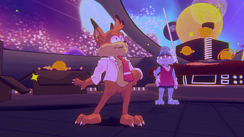Bubsy 4D - Cosmic Arcade, video game HD wallpaper