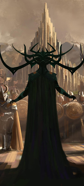 Hela, Thor Ragnarok, Soldiers, Artwork HD phone wallpaper