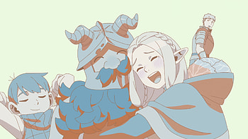 Chilchuck, Senshi, and Marcille, Anime, Delicious in Dungeon, Chilchuck Tims, Senshi (Delicious in Dungeon), Marcille Donato HD wallpaper