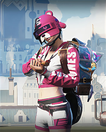 Setelan pink, art, gaming, pubg HD phone wallpaper