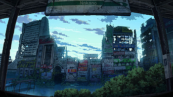 decay, abandoned, city, run down HD wallpaper