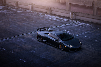Black Lamborghini Huracan, lamborghini-huracan, lamborghini, cars HD wallpaper