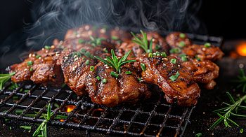 Sizzling BBQ Grill - Gourmet Grilling Delight, bbq, Grill, barbecue, food HD wallpaper