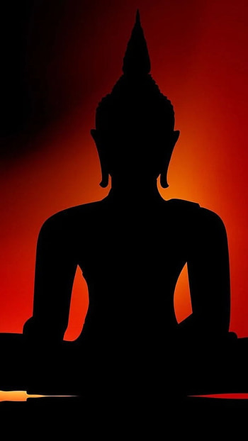 Bhagwan Buddha, Lord Buddha, Shadow Background HD phone wallpaper