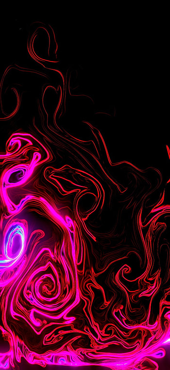 W10, red, magenta, abstract, colorful HD phone wallpaper