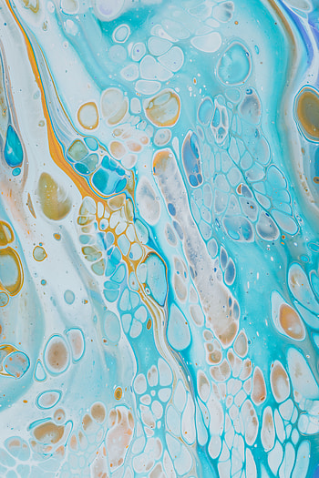 Abstract, Paint, Liquid, Stains, Spots HD phone wallpaper