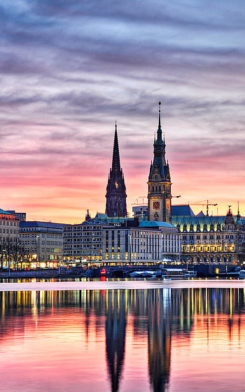 building, evening, Germany, man made HD phone wallpaper