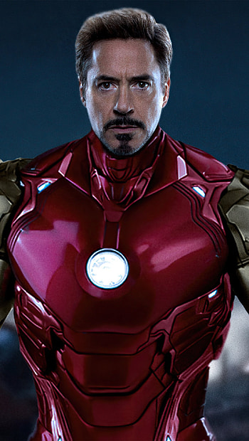 Tony Stark as Iron Man, Ultra HD phone wallpaper