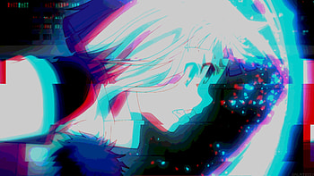 Glitch laptop , Digital distortions, Abstract art, Visual anomalies HD wallpaper