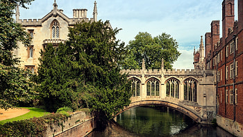 Bridge of Sighs, St John's College, Cambridge University, England, Architectural marvel HD wallpaper