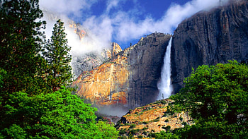 Yosemite National Park, , Sierra Nevada, XFCE HD wallpaper