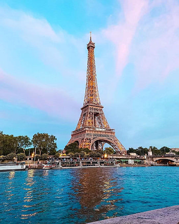 Eiffel tower, cloud, sky HD phone wallpaper