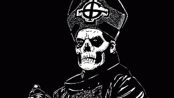 Ghost Band, Ghost BC , Mysterious musicians, Dark stage presence HD wallpaper