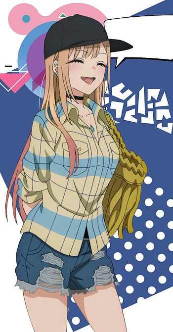 Marin kitagawa, art, beauty HD phone wallpaper