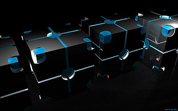Cubes, cgi, abstract, 3d, art HD wallpaper