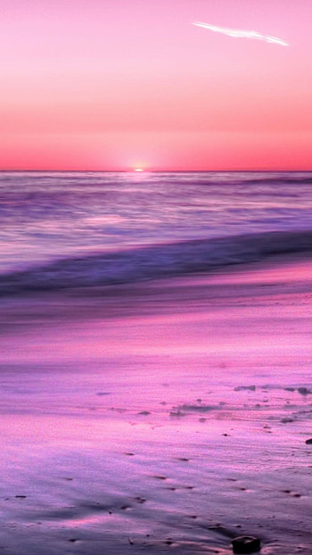 Nature 6 Plus - Sunrise Horizon Calm Sea Beach 6 Plus HD phone wallpaper