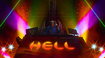 Dorohedoro season 2 - Party in Hell DJ Devil Zombie Mash, Dorohedoro, DJ, Devil, Anime, Hell HD wallpaper
