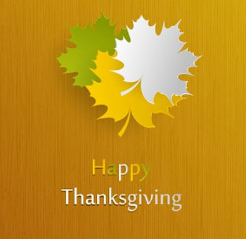 Happy thanksgiving, greeting, leaves, thanksgiving, november HD wallpaper