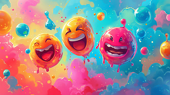 Vibrant Emoji Mood, emoji, mood HD wallpaper