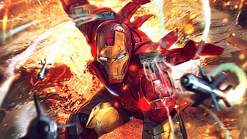 Iron Man On Duty, iron-man, superheroes, artist, artwork, digital-art, artstation HD wallpaper