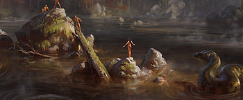 The Tribe, digital, scene, fantasy, pretty, art, beautiful, people HD wallpaper