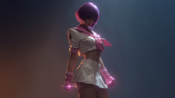 Athena Asamiya The King Of Fighters, the-king-of-fighters, games, video-games, artwork, art, digital-art, ai HD wallpaper
