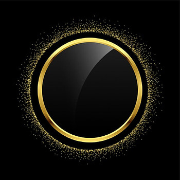 Circle, Golden, Modern HD phone wallpaper