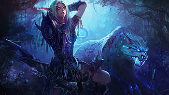 Girl World Of Warcraft, world-of-warcraft, games HD wallpaper
