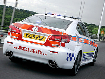 Lexus IS F Police 2008, 2008, f, police, lexus, is HD wallpaper