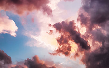 Red clouds, MacBook Pro Retina HD wallpaper