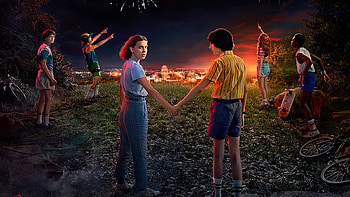 Stranger Things, stranger, girl, boy, things HD wallpaper