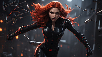 Black Widow Fierce Whispers, black-widow, superheroes, artist, artwork, digital-art, deviantart HD wallpaper
