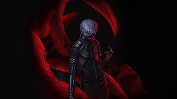 Ken Kaneki, ken-kaneki, anime, artist, artwork, digital-art, animals, artstation HD wallpaper