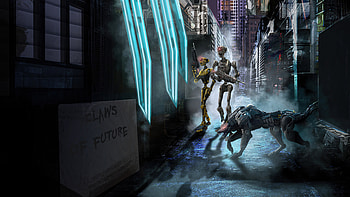 Cyber Claws, cyberpunk, artist, artwork, digital-art, artstation HD wallpaper