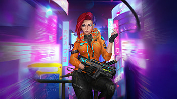 Mastermind Cyberpunk Girl, cyberpunk-2077, games, artwork, art, digital-art, video-games, artstation HD wallpaper