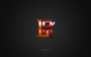 Los Angeles Wildcats, American football club, XFL, red logo, gray carbon fiber background, American football, Los Angeles, USA, Los Angeles Wildcats logo HD wallpaper
