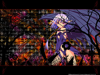 Between-the-bald-smile-..., sexy, wings, purple hair, red eye, hot, cute, girl, elf, anime girl, anime, fantasy, wing, abstract, short hair, female HD wallpaper
