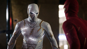 Flash's nemesis, Godspeed, Central City, Promotional film HD wallpaper