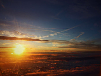 Sunset, sky HD wallpaper